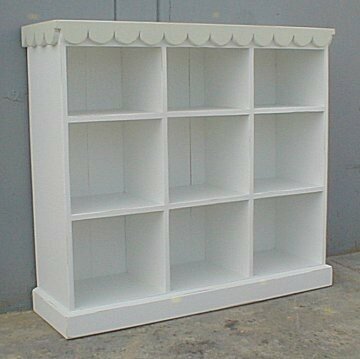 Cottage Book & Toy Shelf