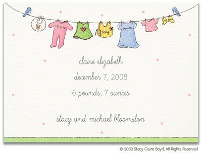 Little Girl's Clothesline