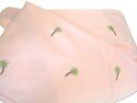 Bella Bliss Palm Tree Embroidered Blanket