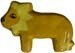 Lion Knob Hand Painted Cast Metal
