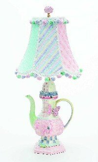 Aladdin Teapot Lamp & Shade