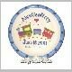 Hand-painted Train Plate