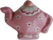 Teapot Knob Hand Painted with Daisies