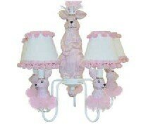 Ballerina Bunny Chandelier